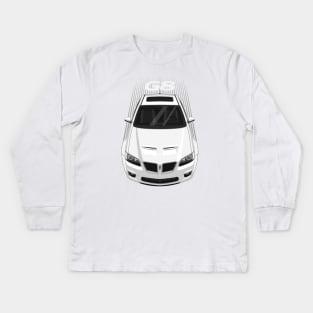 Pontiac G8 2008-2009 - White Kids Long Sleeve T-Shirt